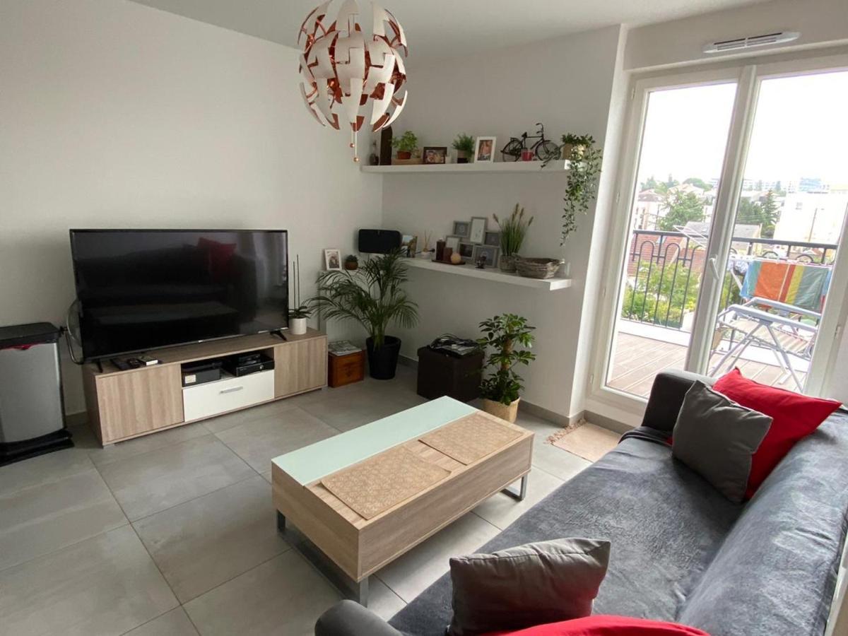 35M2 Neuf, Plein Sud, Dernier Etage Avec Terrasse Appartement Noisy-le-Grand Buitenkant foto